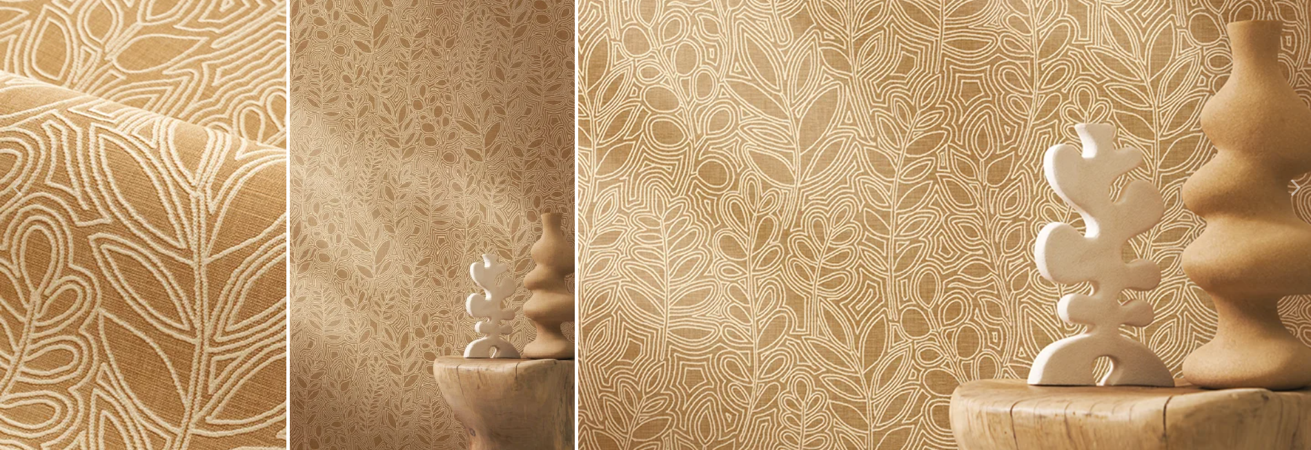 Astragale Wallcoverings by Casamance