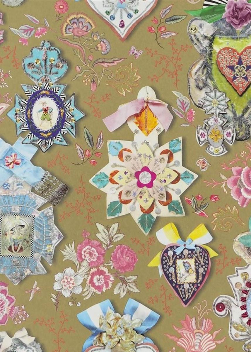 Christian Lacroix Cocarde Wallpaper PCL694-04 Or