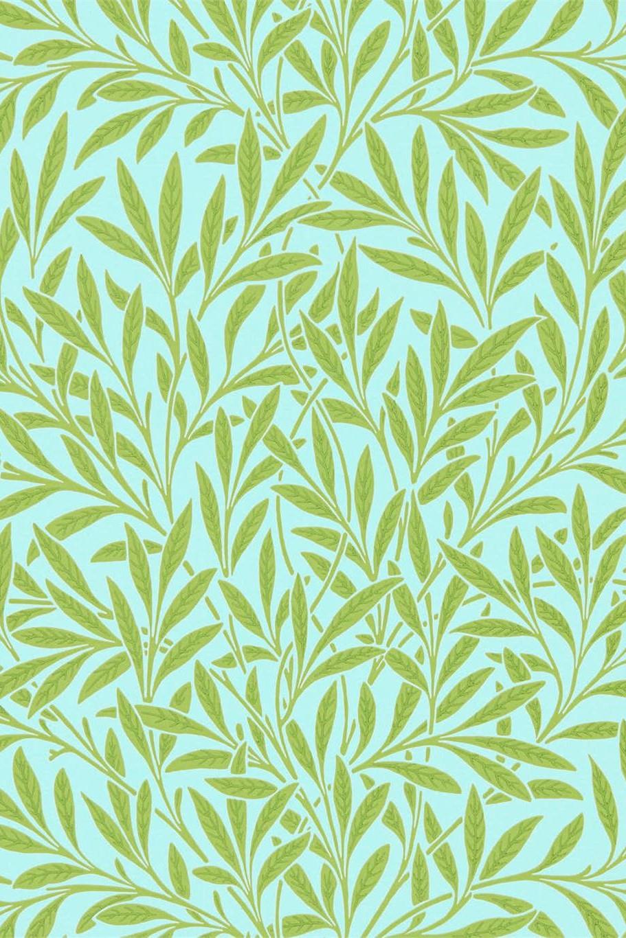 Morris & Co Queen Square Willow Wallpaper DBPW216964