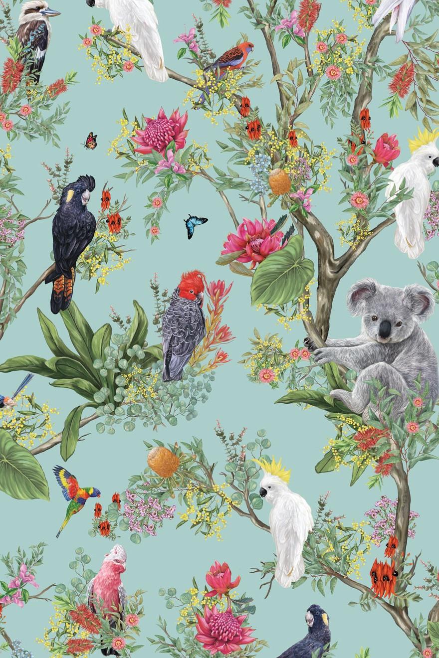 Milton & King Australia Jade Wallpaper