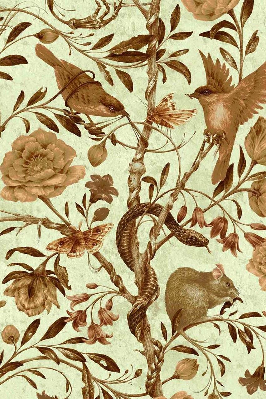Mineheart Back to Nature Parchment Wallpaper WAL164