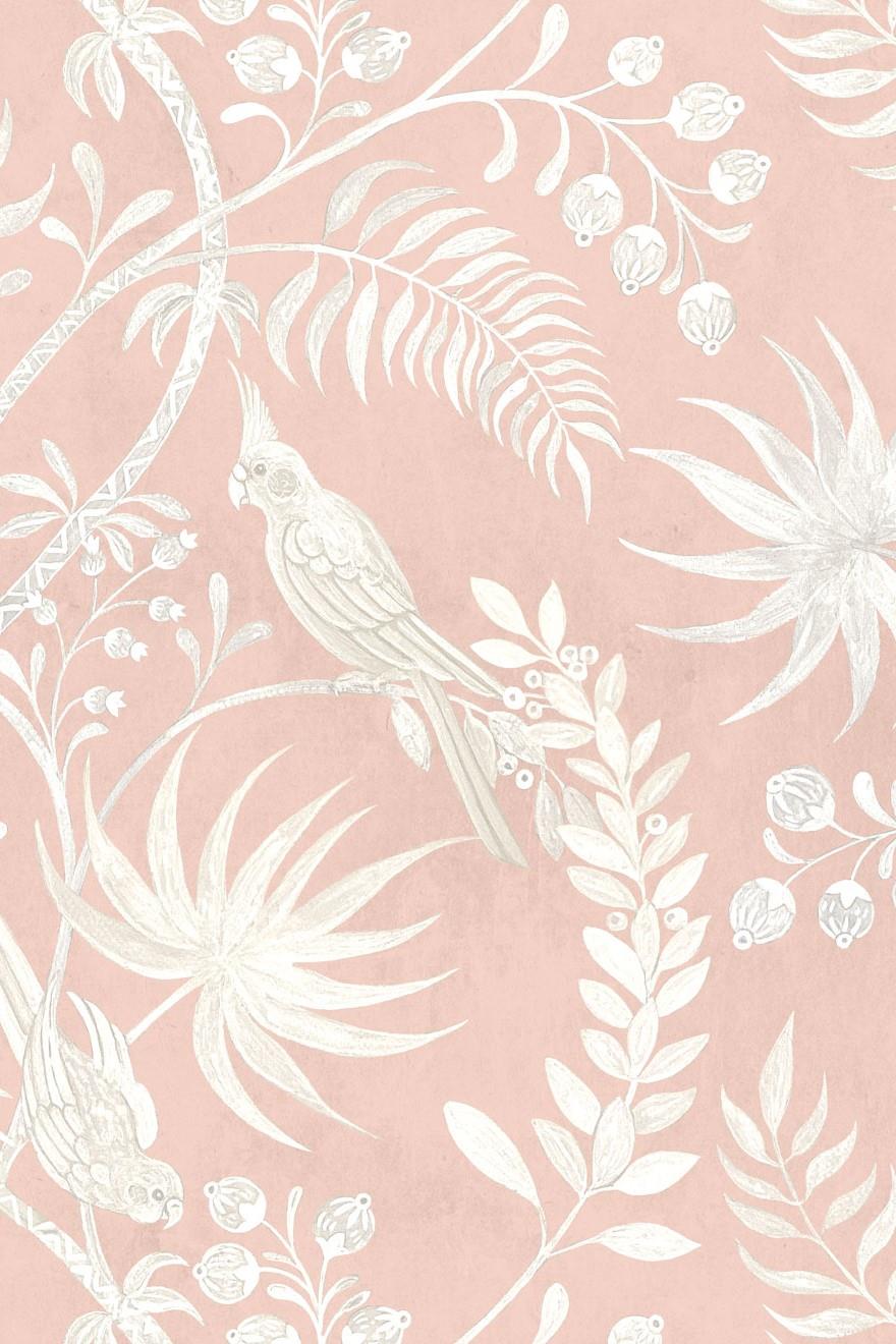 Milton & King Tropicana Dusty Pink Wallpaper