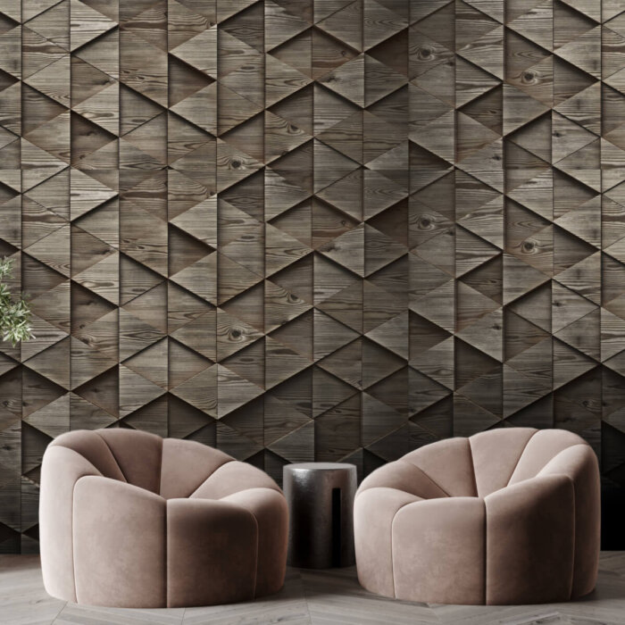 Newmor Industrialis Treen Digital Wallcovering